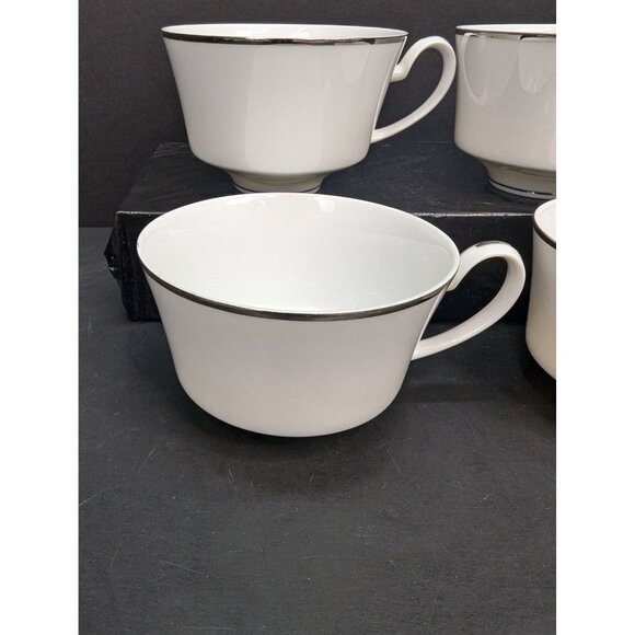 Mikasa Fine China Porcelain Westminster 5832 Replacement Footed Teacup Set of 4 - Picture 3 of 11